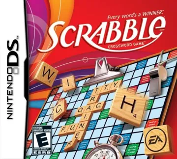 Scrabble - Crossword Game (USA) box cover front